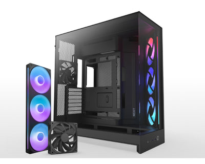 NZXT H9 Flow RGB Gaming kućište crno