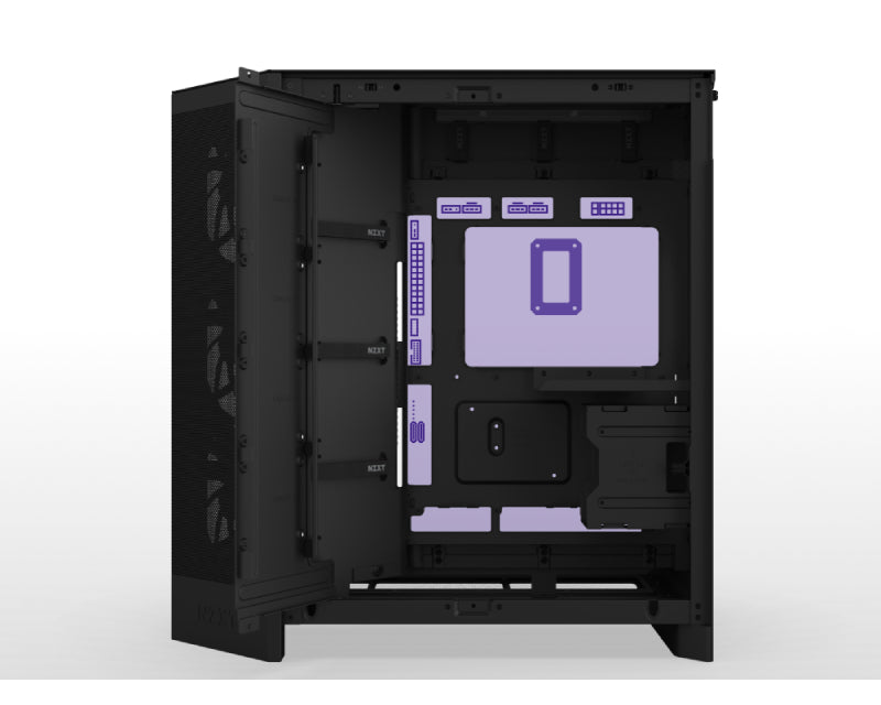 NZXT H9 Flow RGB Gaming kućište crno