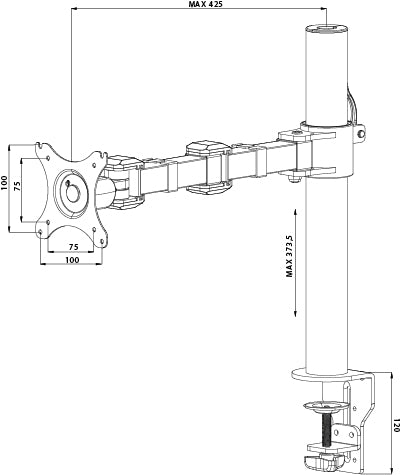 Nosač za monitor DS3001C-B1