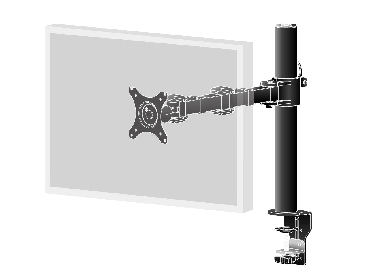 Nosač za monitor DS3001C-B1