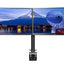 Simple and functional dual desktop arm DS1002C-B1