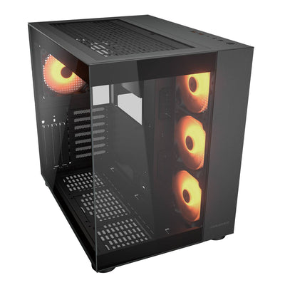 COUGAR FV150 RGB PC Case, Mid tower, Black