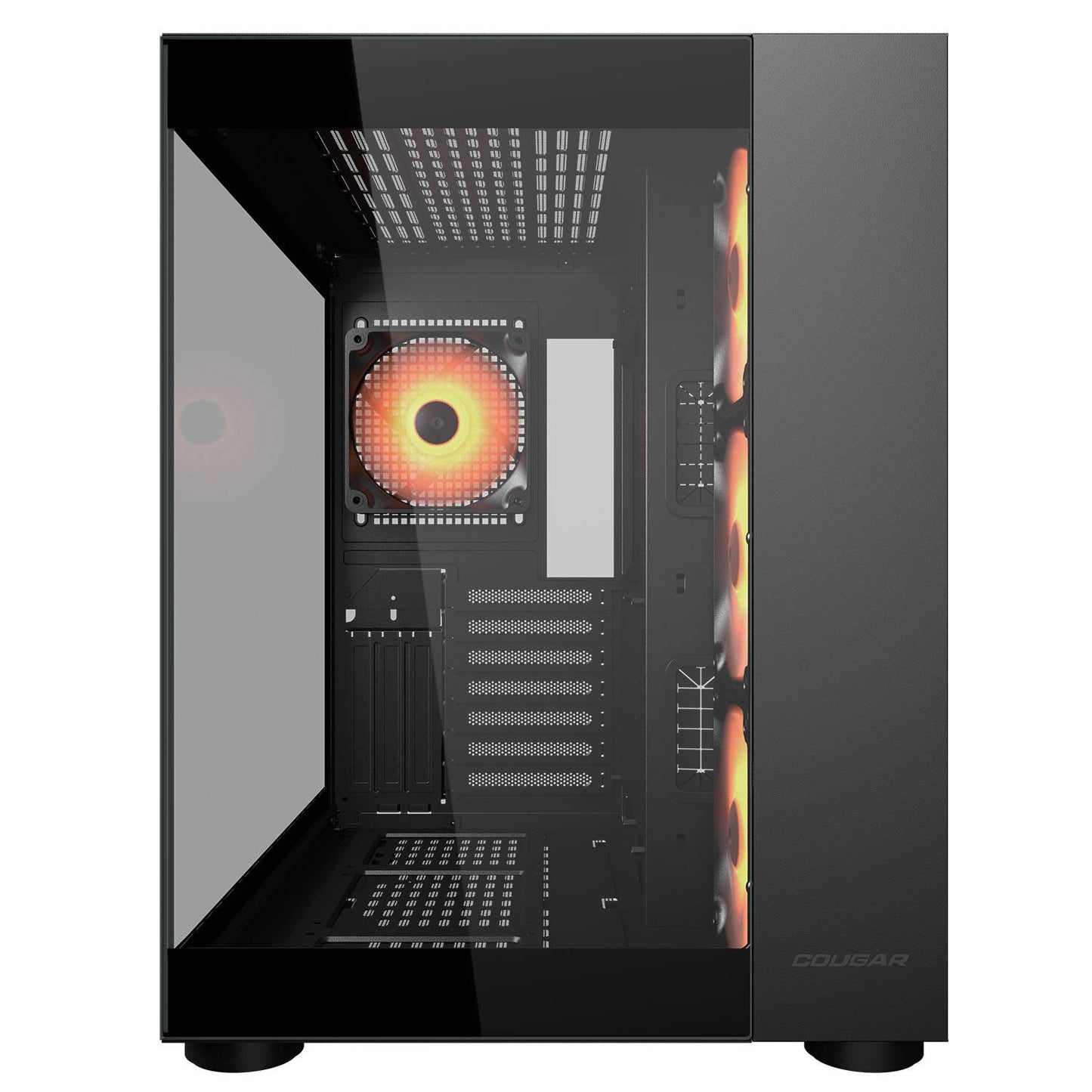COUGAR FV150 RGB PC Case, Mid tower, Black