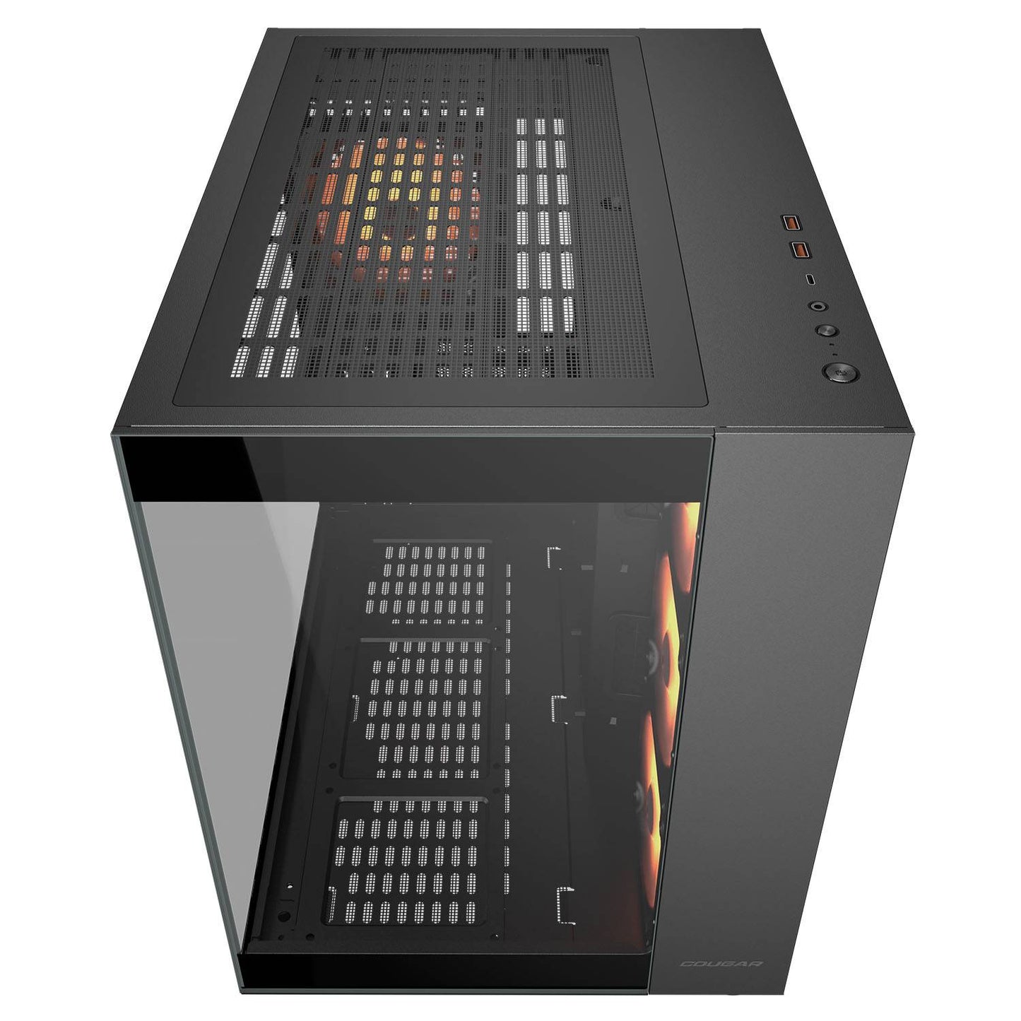 COUGAR FV150 RGB PC Case, Mid tower, Black