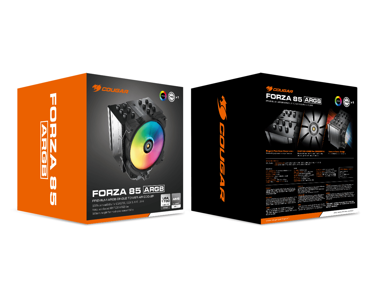 COUGAR FORZA85 ARGB Air Cooling