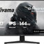 27" IPS Gaming, G-Master Black Hawk, G-SYNC Compatible, 2560x1440 144Hz, 300cd/m2, HDMI, DisplayPort, 1ms MPRT, Adaptive Sync, Speakers, USB 2x2.0, Black Tuner, 15cm Height Adjust Stand