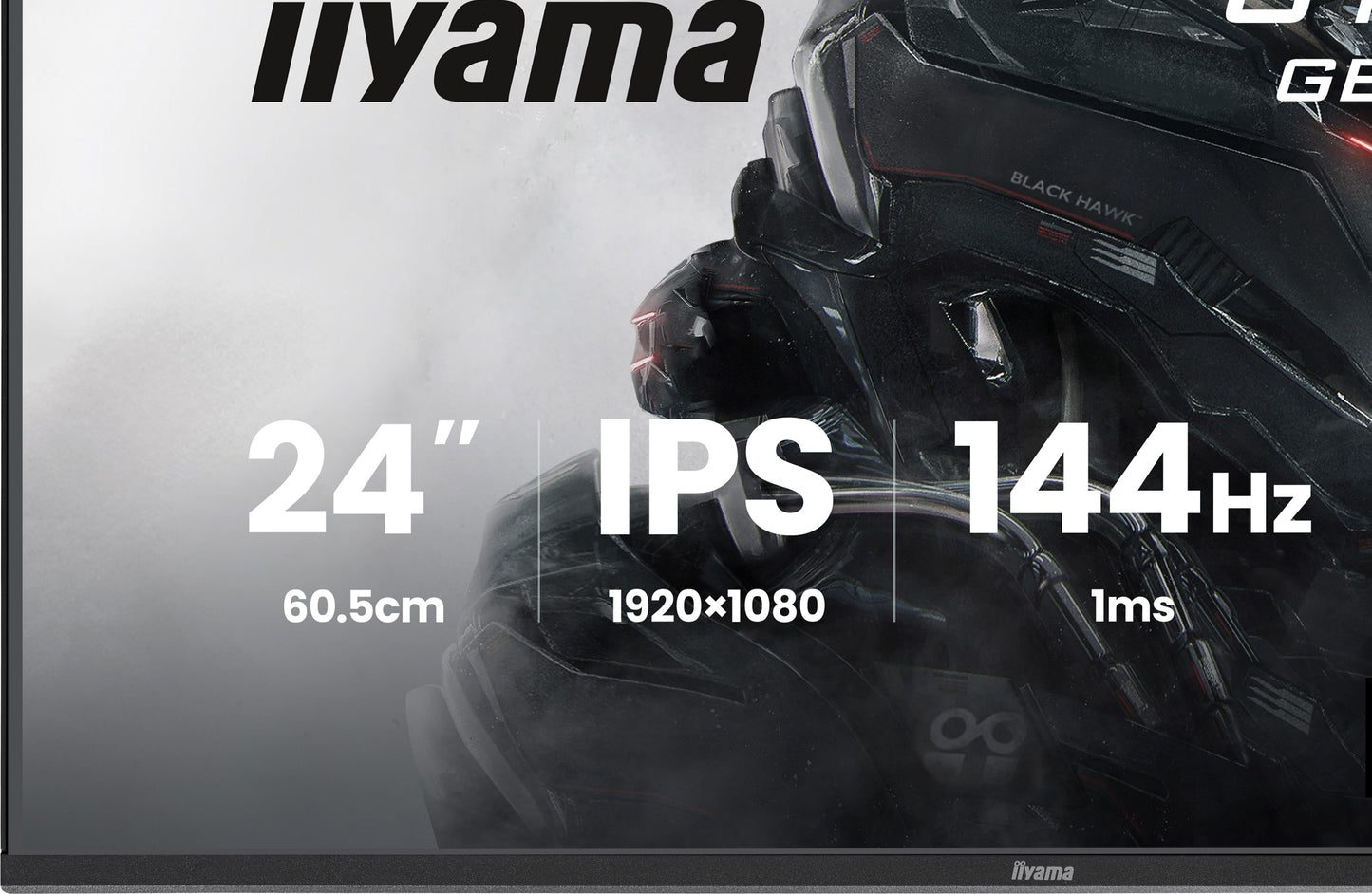 24" IPS Gaming G-Master Black Hawk FreeSync 1920x1080 144Hz 350cd/m2