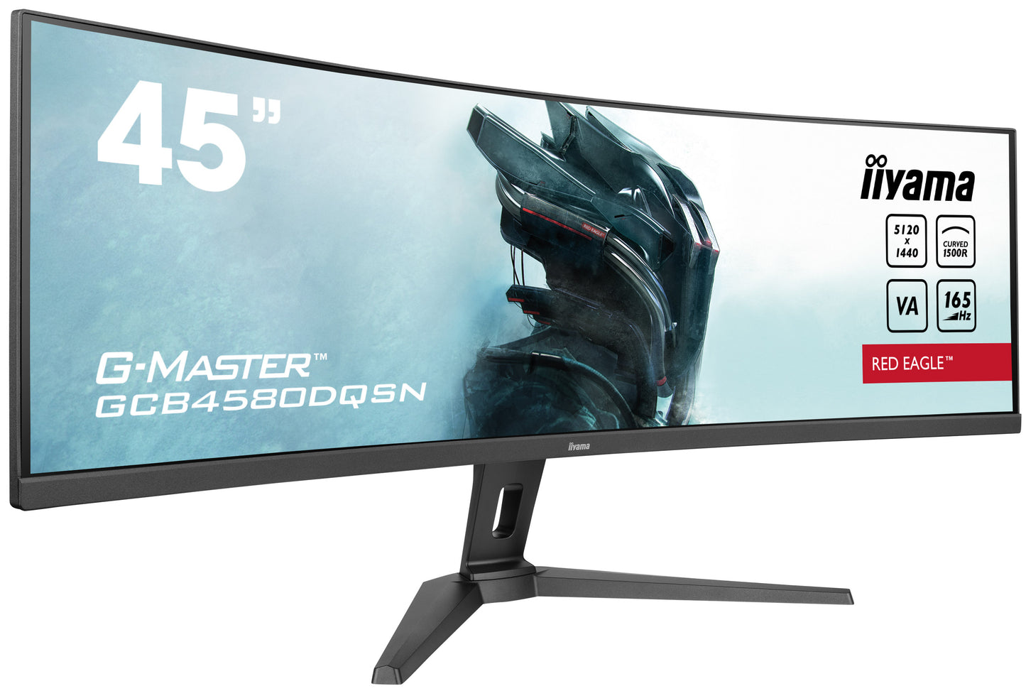 Iiyama G-MASTER Red Eagle GCB4580DQSN-B1LED zakrivljeni gejmerski monitor 45"
