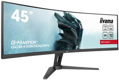 Iiyama G-MASTER Red Eagle GCB4580DQSN-B1LED zakrivljeni gejmerski monitor 45"