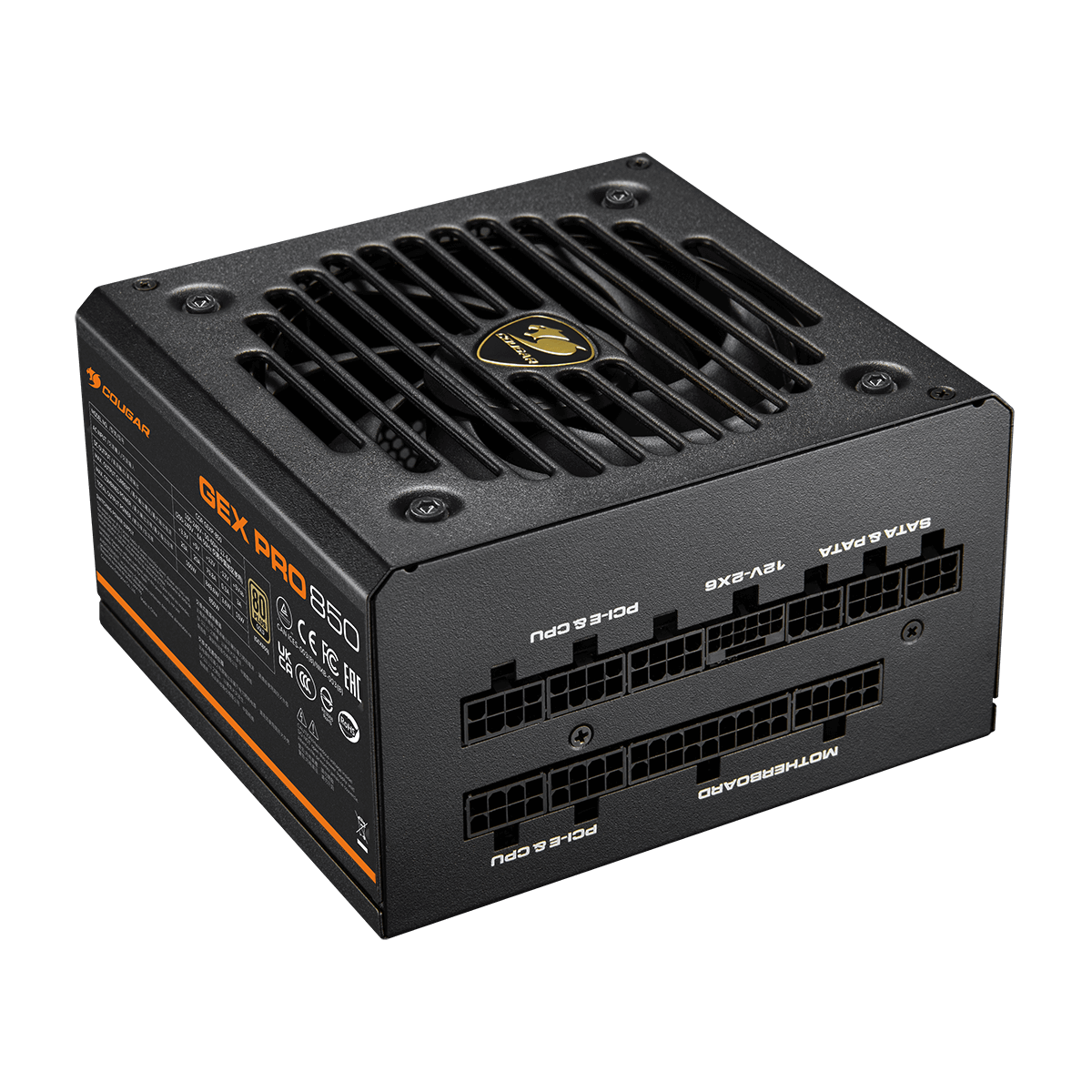 COUGAR GEX PRO 850 PSU, 80 plus Gold, 850W, Fully Modular