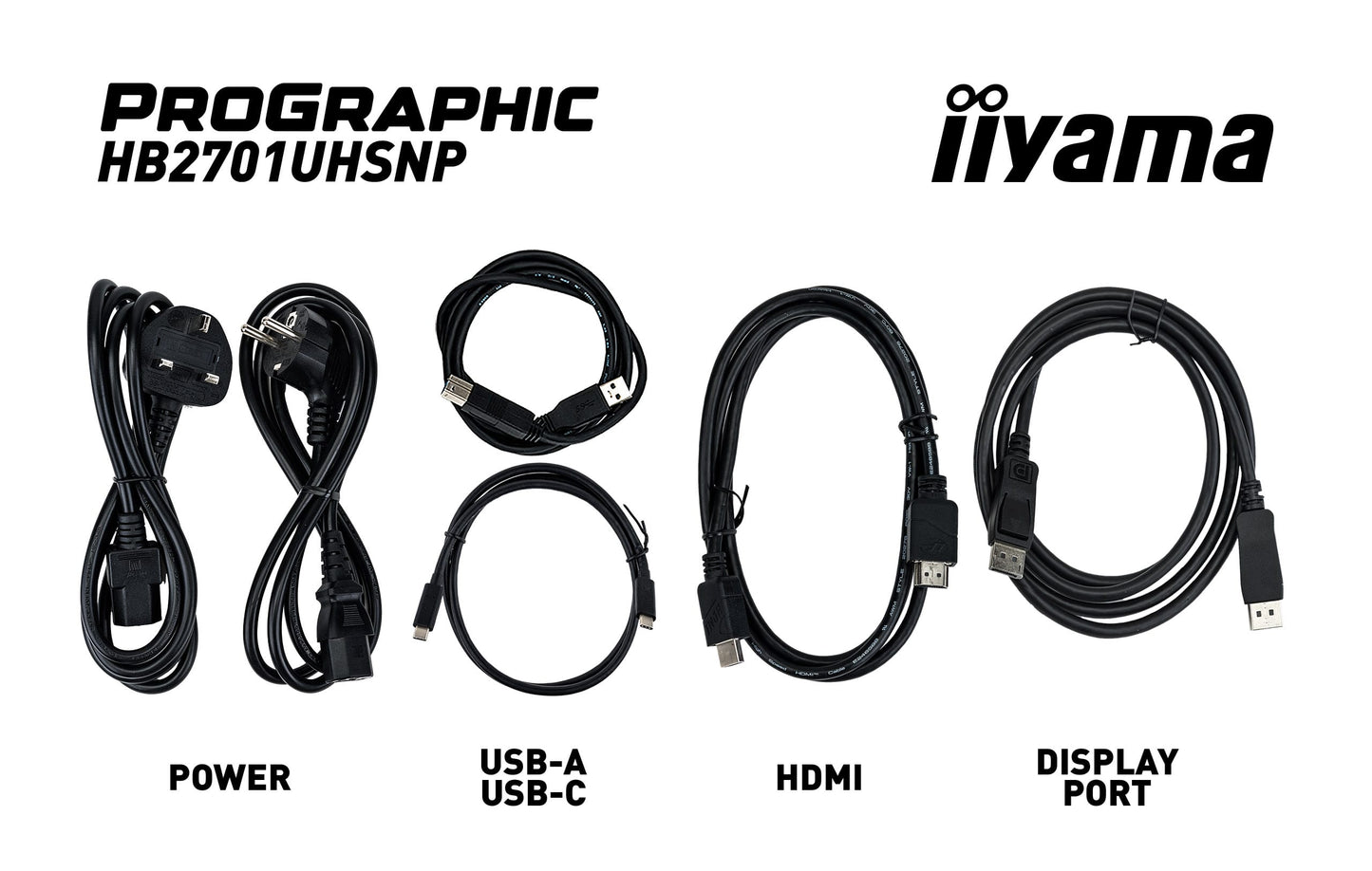 IIYAMA 27" IPS BLACK 2.0 panel, 3840x2160 UHD