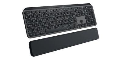 LOGITECH MX Keys S Plus Bluetooth Illuminated Keyboard with Palm Rest - GRAPHITE - US INT'L