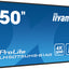 IIYAMA LFD LH5075UHS-B1AG 50" 4K UHD VA 3840 x 2160 @60Hz 500 cd/m² 5000:1 9.5ms Android 11 OS, iiSignage², FailOver, EShare landscape, portrait
