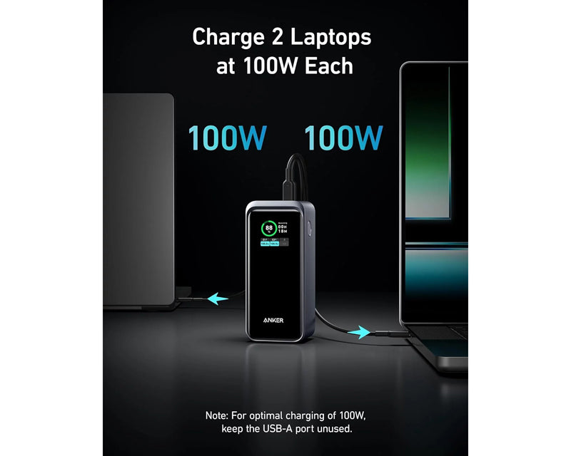 ANKER Prime 20000mAh, 200W, Power Bank za laptop crni