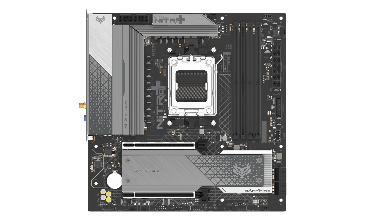 SAPPHIRE AMD B850M AM5 NITRO+ Ryzen R9/R7/R5