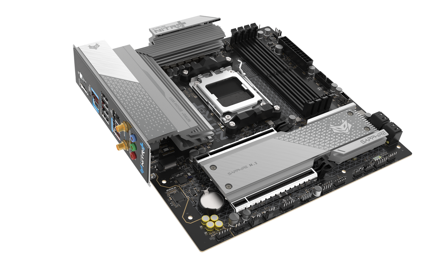 SAPPHIRE AMD B850M AM5 NITRO+ Ryzen R9/R7/R5