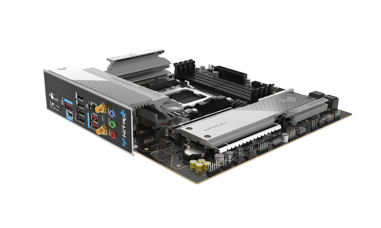 SAPPHIRE AMD B850M AM5 NITRO+ Ryzen R9/R7/R5