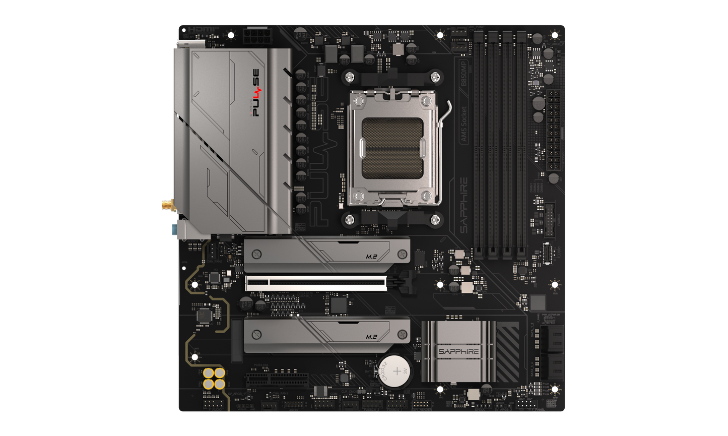 SAPPHIRE AMD B850M AM5 PULSE Ryzen R9/R7/R5