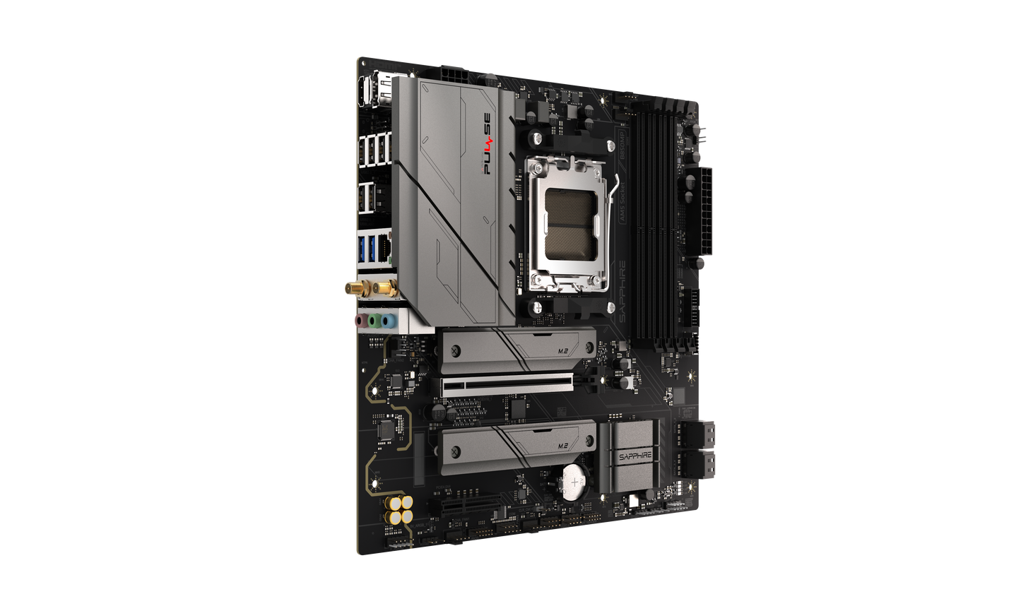 SAPPHIRE AMD B850M AM5 PULSE Ryzen R9/R7/R5