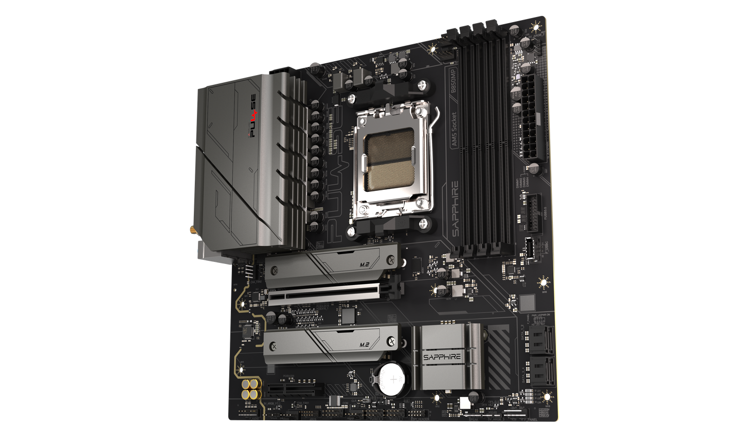 SAPPHIRE AMD B850M AM5 PULSE Ryzen R9/R7/R5
