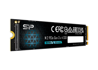 Silicon Power SSD P34A60 512GB M.2, 2280, PCIe 4.0 x4, Read/Write: 2200 / 1600 MB/s