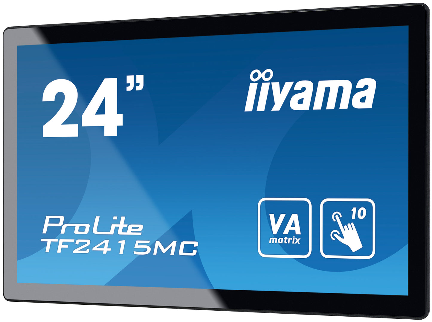 iiyama ProLite TF2415MC-B2  Open Frame PCAP 10 point touch screen equipped with a foam seal finish for seamless integration