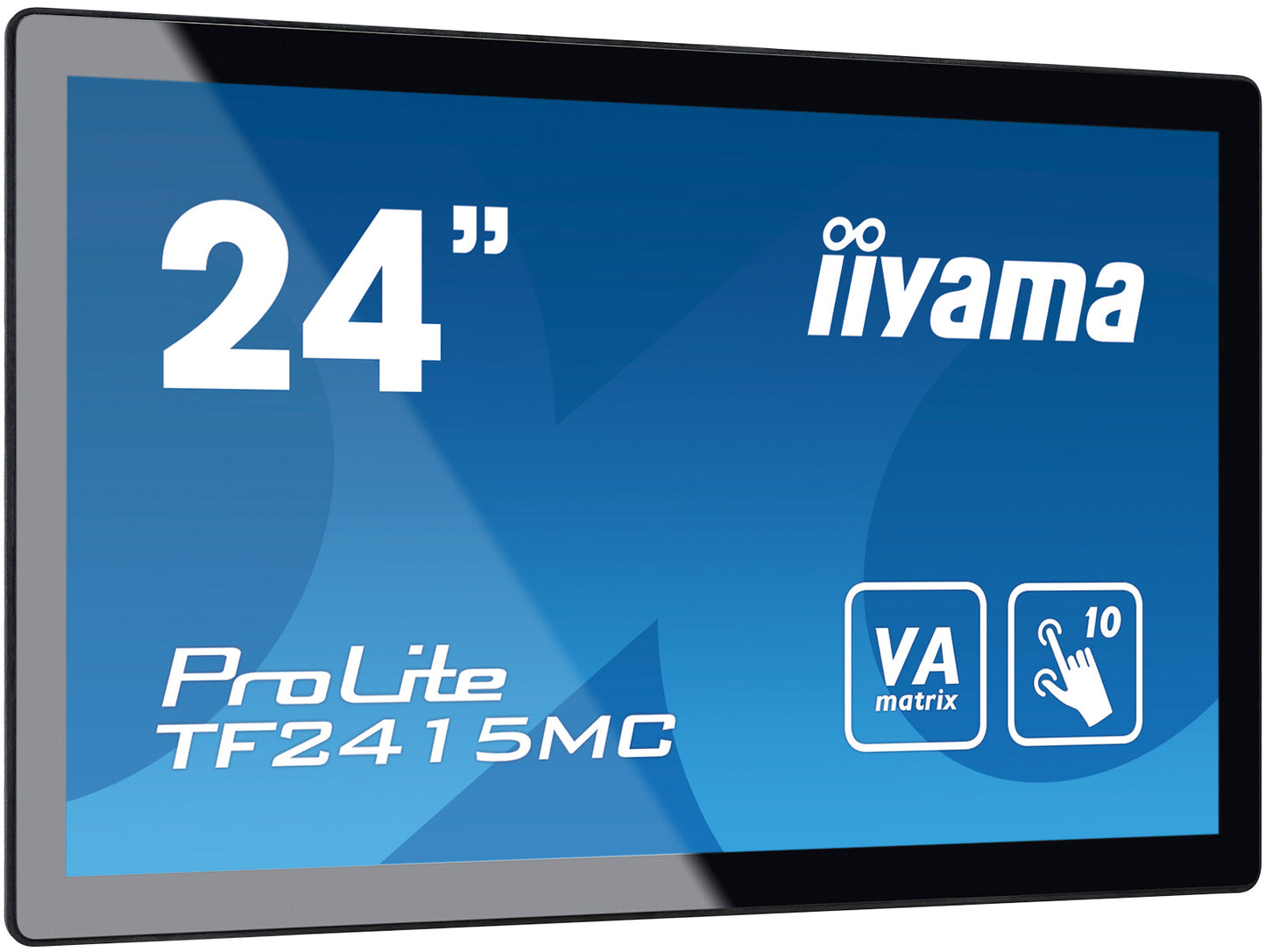 iiyama ProLite TF2415MC-B2  Open Frame PCAP 10 point touch screen equipped with a foam seal finish for seamless integration