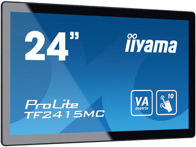 iiyama ProLite TF2415MC-B2  Open Frame PCAP 10 point touch screen equipped with a foam seal finish for seamless integration