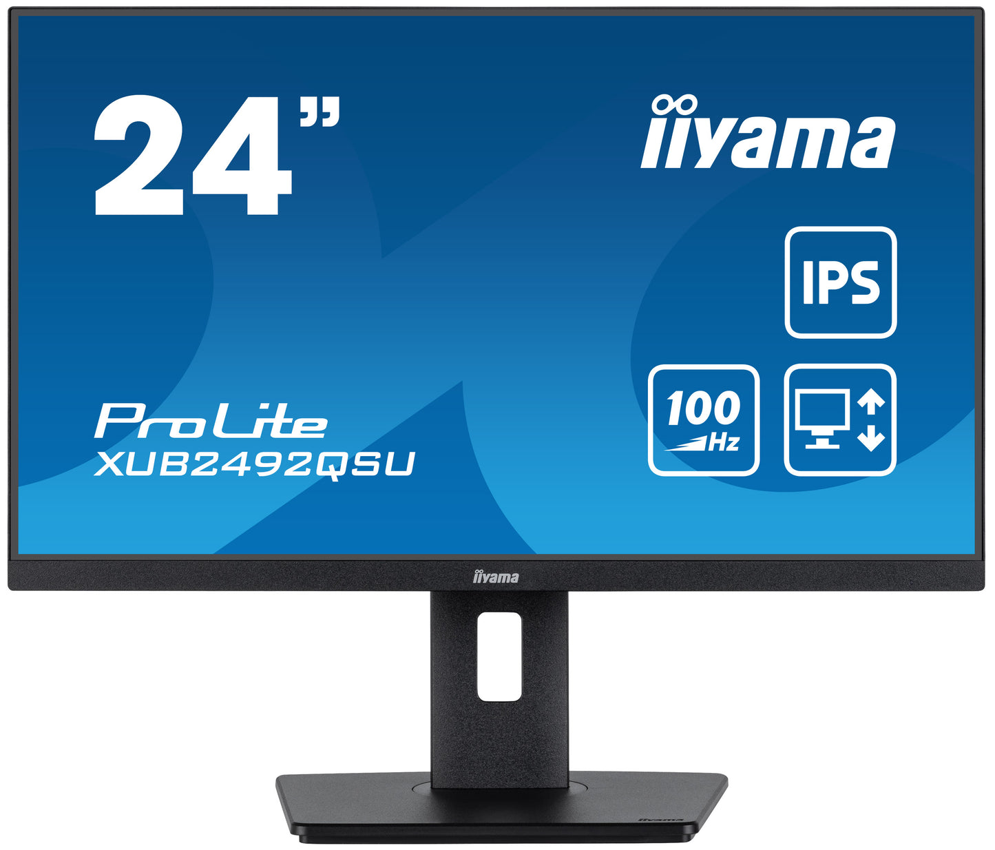 IIYAMA Monitor LED XUB2492QSU-B1 23.8" IPS 2560 x 1440 @100Hz 300 cd/m²