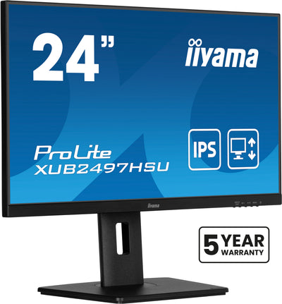 24" Iiyama ProLite XUB2497HSU-B2