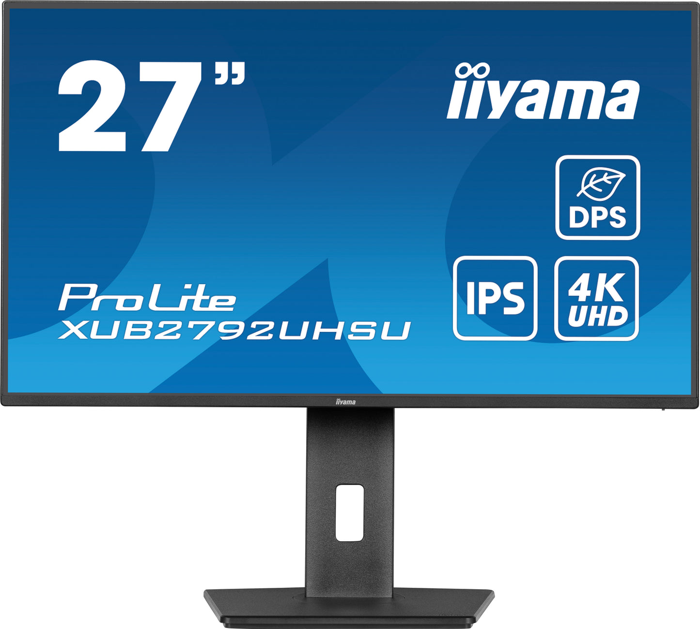 IIYAMA Prolite XUB2792UHSU-B6 Business Monitor - 68.5 cm (27''), 4K UHD (3840x2160), IPS LED, 60Hz, 4ms, 350 cd/m²