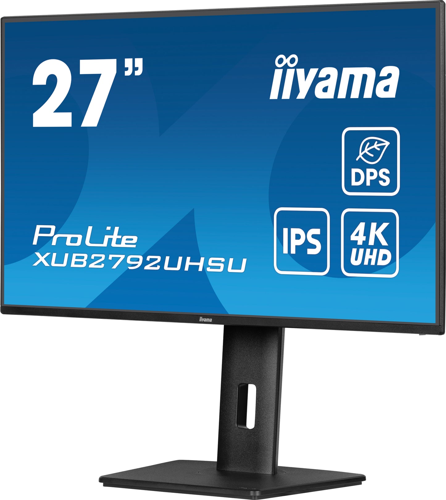 IIYAMA Prolite XUB2792UHSU-B6 Business Monitor - 68.5 cm (27''), 4K UHD (3840x2160), IPS LED, 60Hz, 4ms, 350 cd/m²