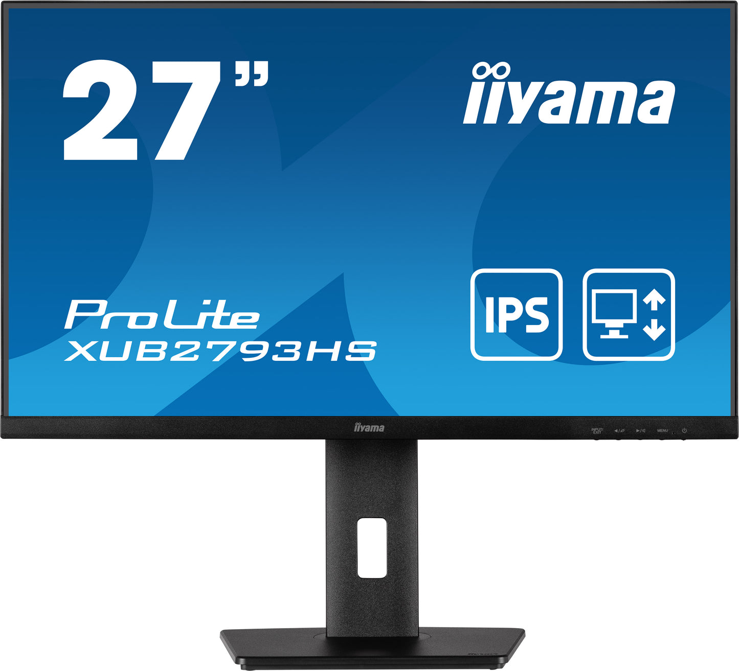 Iiyama  XUB2793HS-B7  LED monitor 27 1920 x 1080 FHD 100 Hz IPS 300 cd