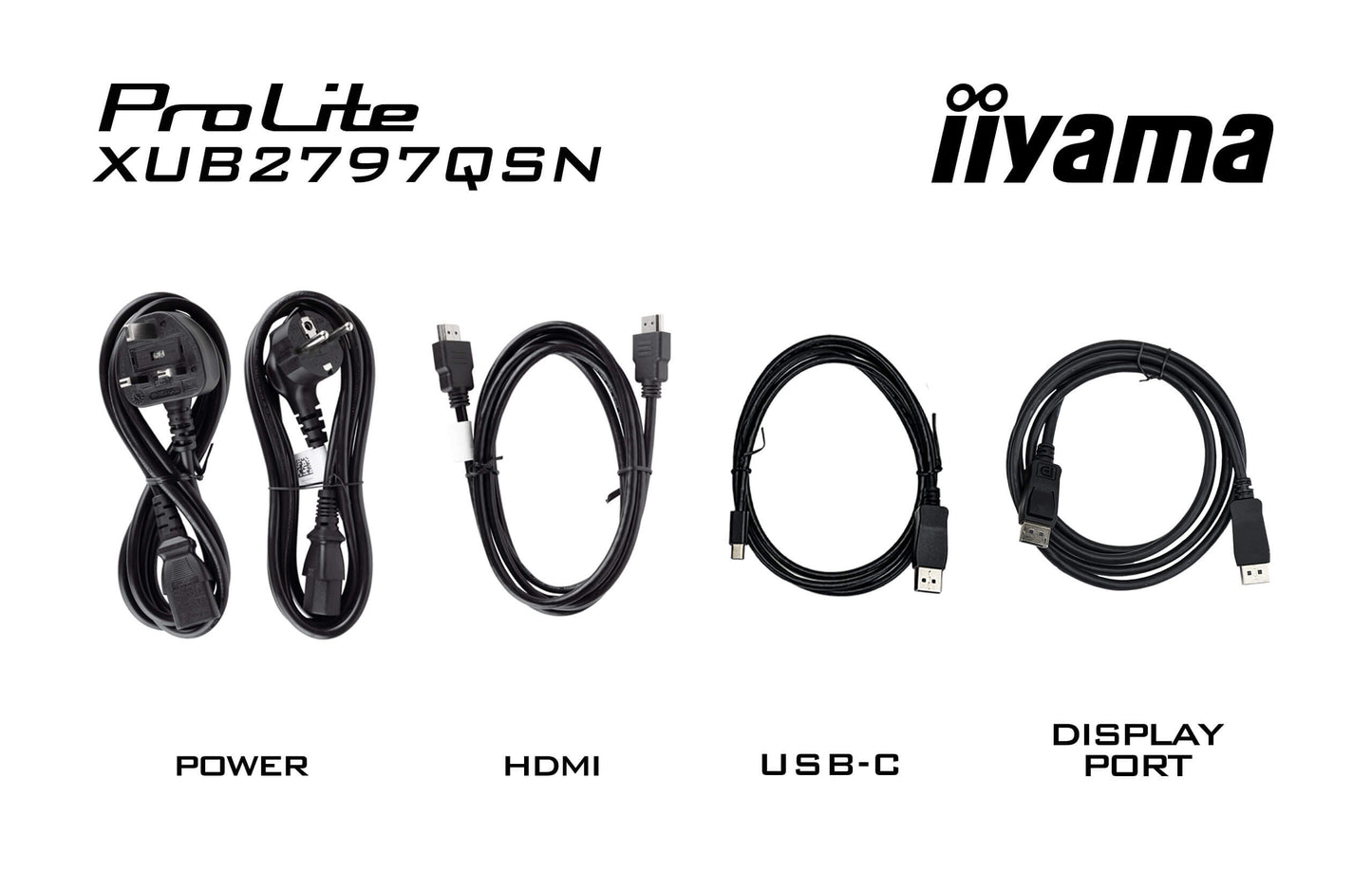 IIYAMA Monitor LED XUB2797QSN-B2 27" IPS 2560 x 1440 @100Hz 300 cd/m²