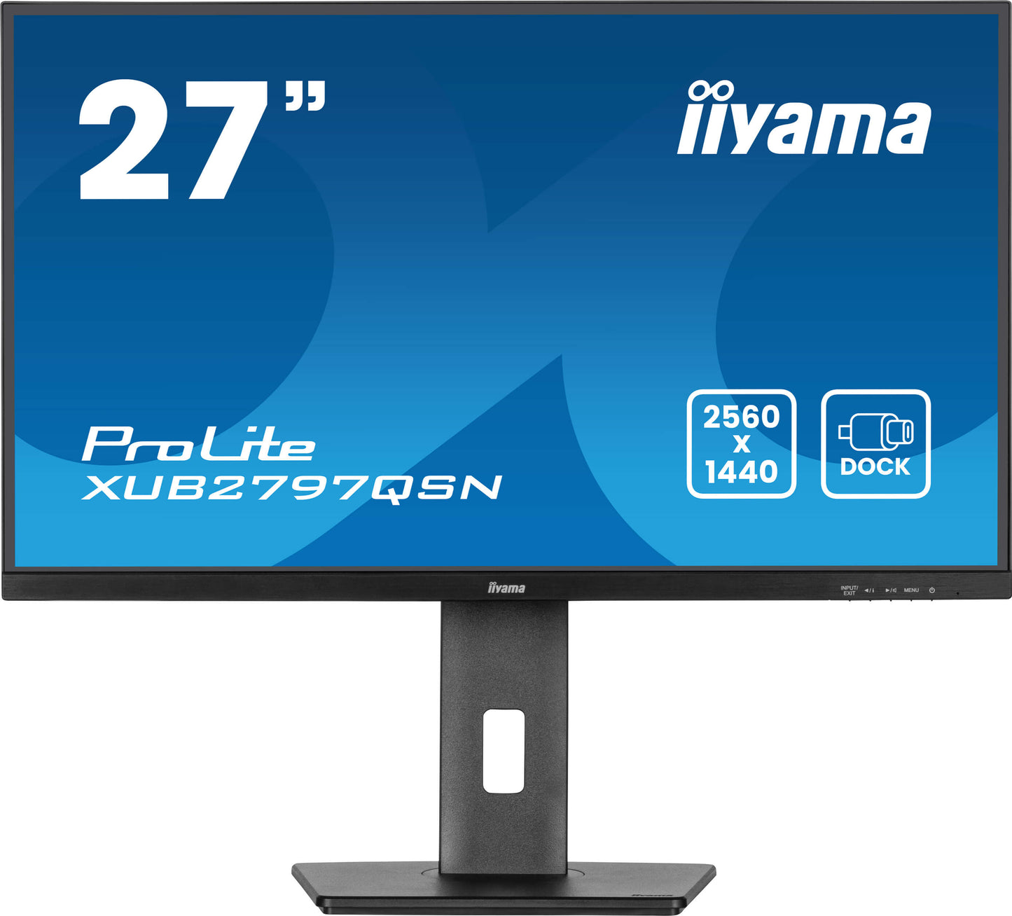 IIYAMA Monitor LED XUB2797QSN-B2 27" IPS 2560 x 1440 @100Hz 300 cd/m²