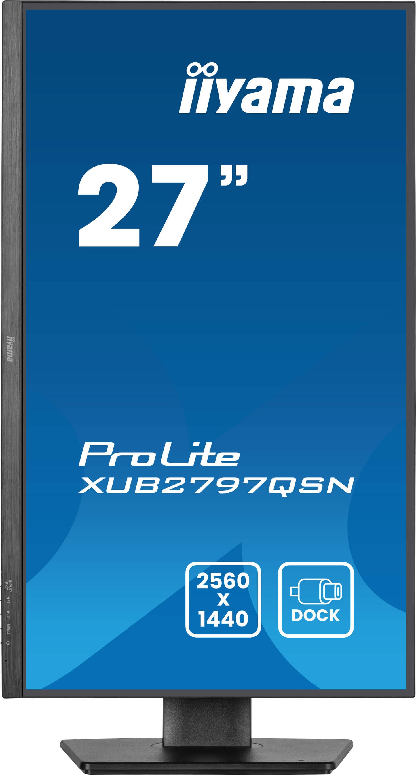 IIYAMA Monitor LED XUB2797QSN-B2 27" IPS 2560 x 1440 @100Hz 300 cd/m²