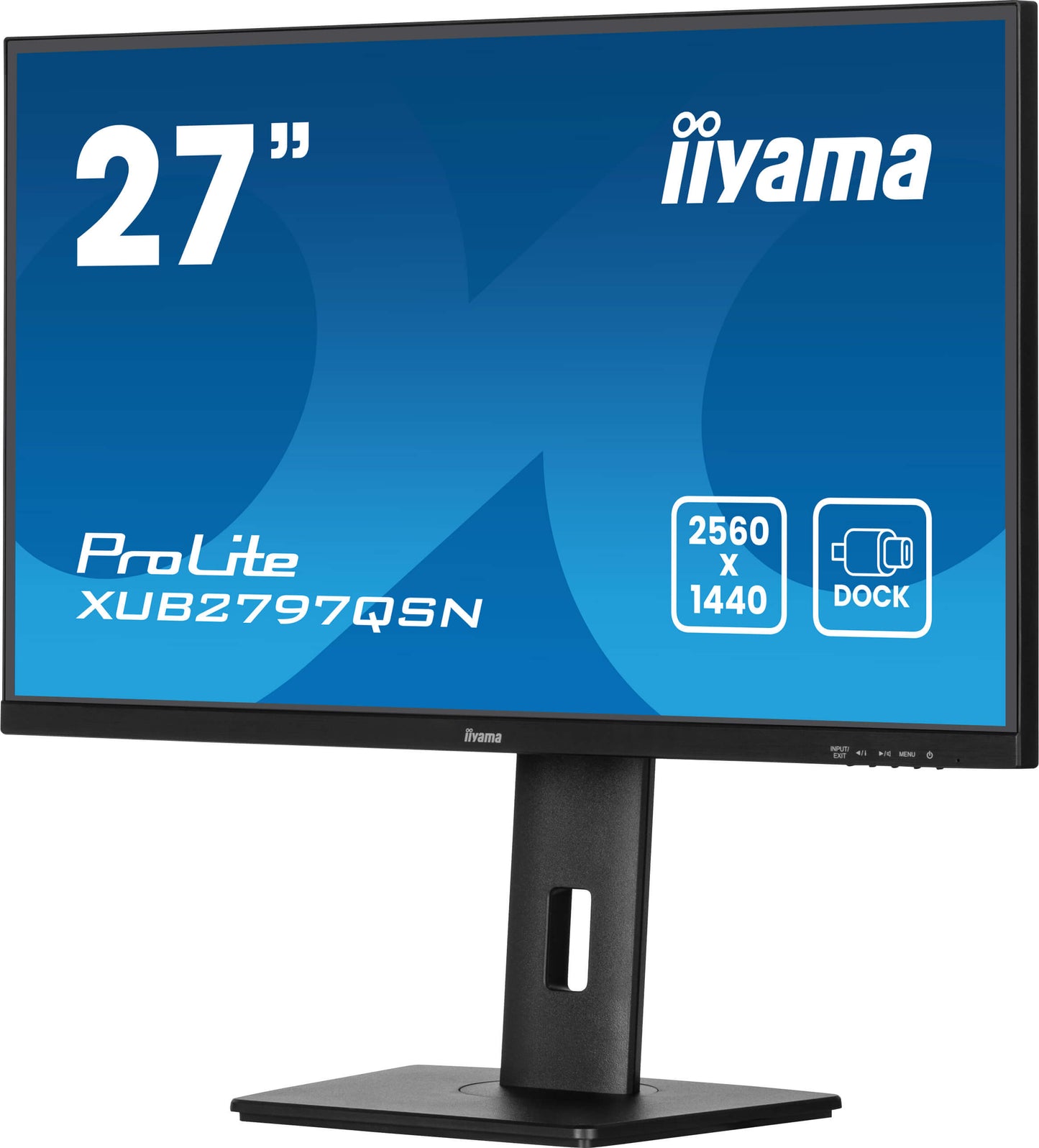 IIYAMA Monitor LED XUB2797QSN-B2 27" IPS 2560 x 1440 @100Hz 300 cd/m²
