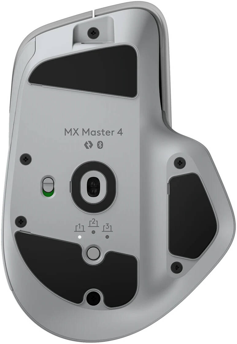 LOGITECH MX Master 4 - PALE GREY - 2.4GHZ/BT - EMEA28i-935