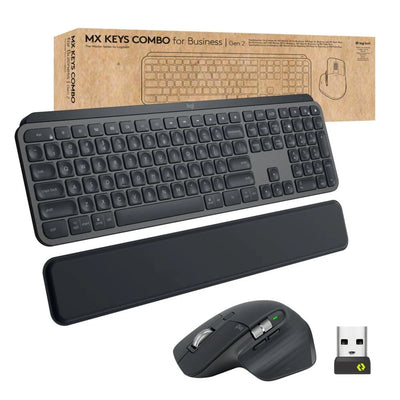 LOGITECH MX Keys Bluetooth Combo  Gen 2 - GRAPHITE - US INT'L - B2B
