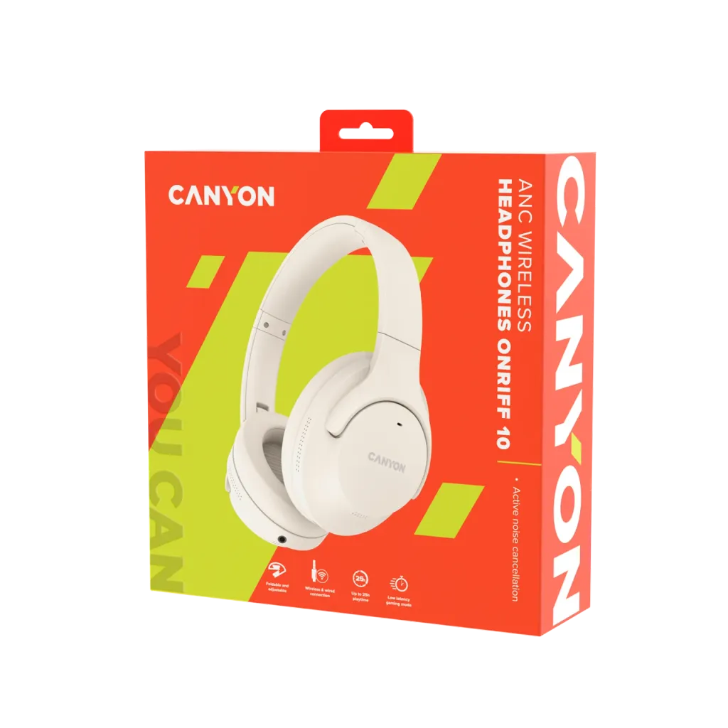 CANYON headset OnRiff 10 ANC Beige