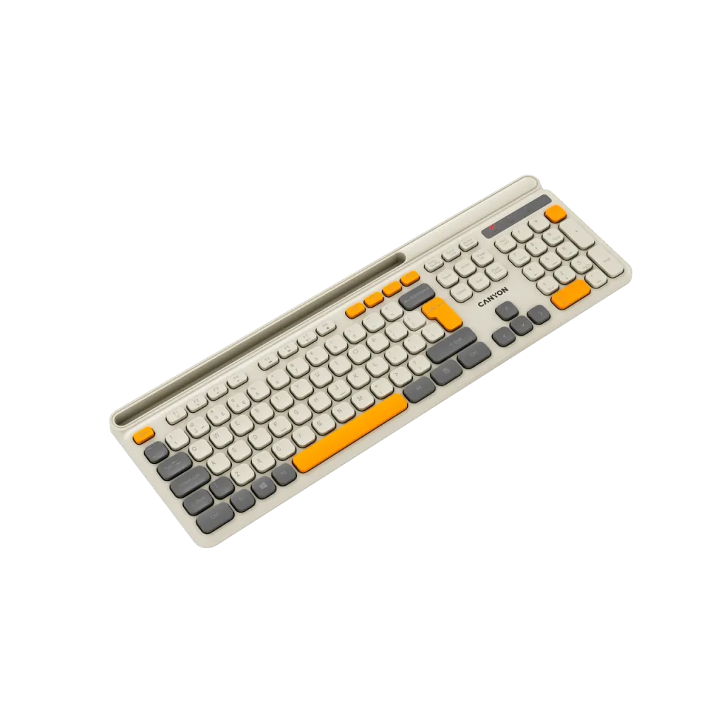 CANYON keyboard HKB-W03 EN AAA Wireless Beige