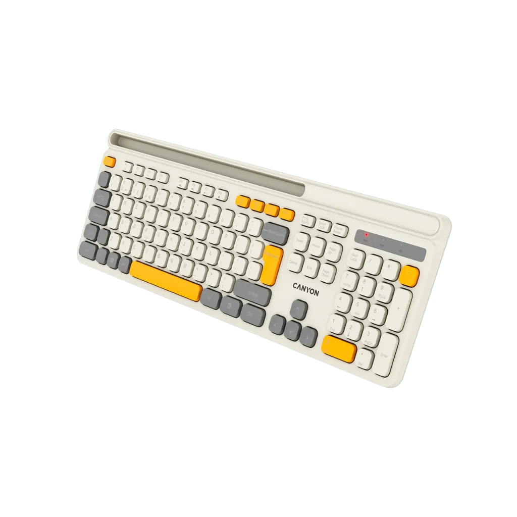 CANYON keyboard HKB-W03 EN AAA Wireless Beige