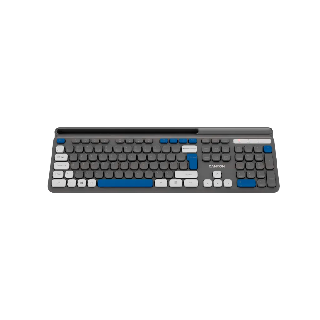 CANYON keyboard HKB-W03 EN AAA Wireless Grey