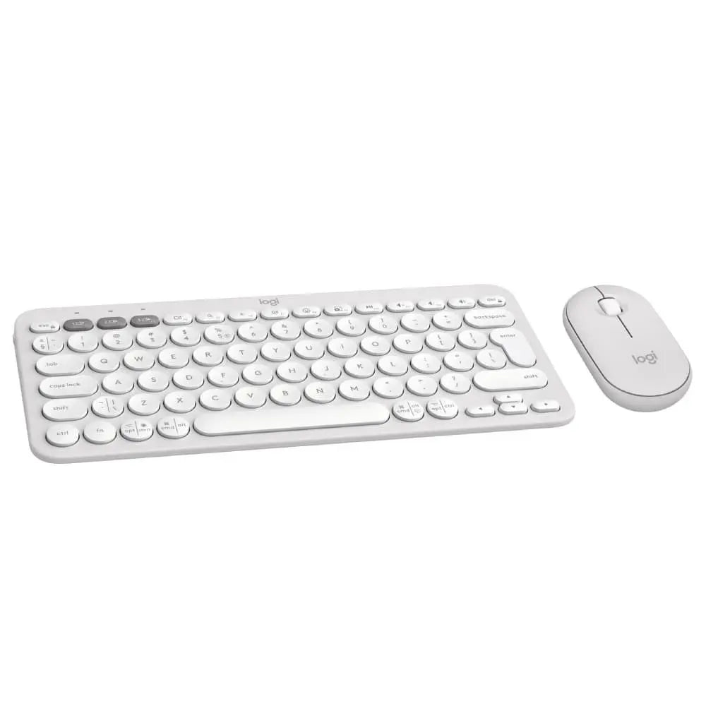 LOGITECH Pebble 2 Bluetooth kombinovana tastatura - TONAL WHITE - US INT'L