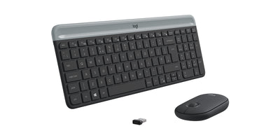 LOGITECH MK470 Slim Wireless Combo - GRAPHITE - HRV-SLV-SRB