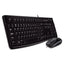 LOGITECH MK120 Corded Combo - BLACK - USB - US INT'L - EER