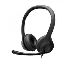 LOGITECH H390 Corded Headset - BLACK - USB