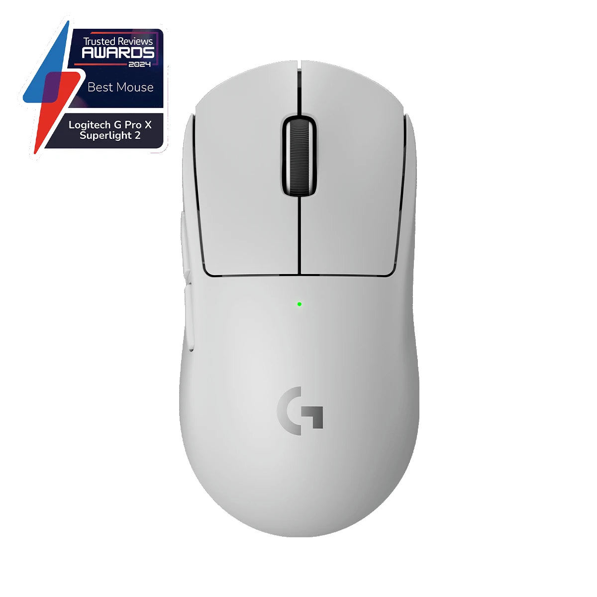 LOGITECH G PRO X SUPERLIGHT 2 LIGHTSPEED gejmerski miš - BELI - 2.4GHZ - EER2