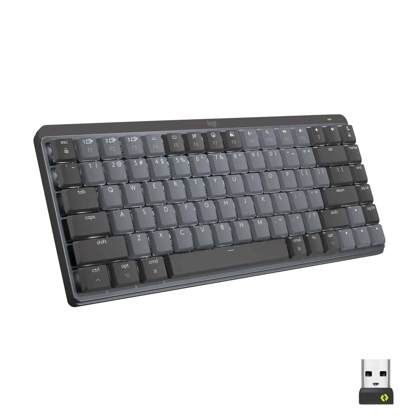 Logitech MX Mechanical Mini Bluetooth osvetljena tastatura - GRAPHITE - US INT'L - KLIKTAJUĆA