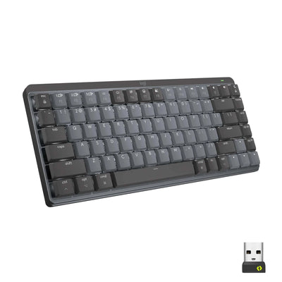 LOGITECH MX Mechanical Mini Bluetooth Illuminated Keyboard  - GRAPHITE - US INT'L - CLICKY